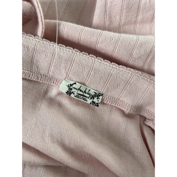 Free People Intimately‎ Endgame Pointelle Nightie Pink Coquette Size Medium - Picture 11 of 11
